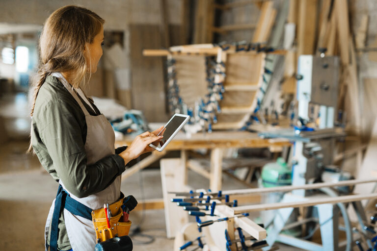 local Tax client with woodworking business