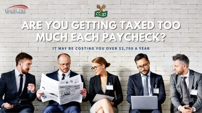 are you being taxed too much